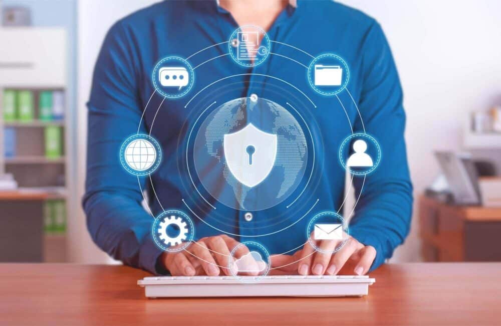 cybersecurity protection of the users private data