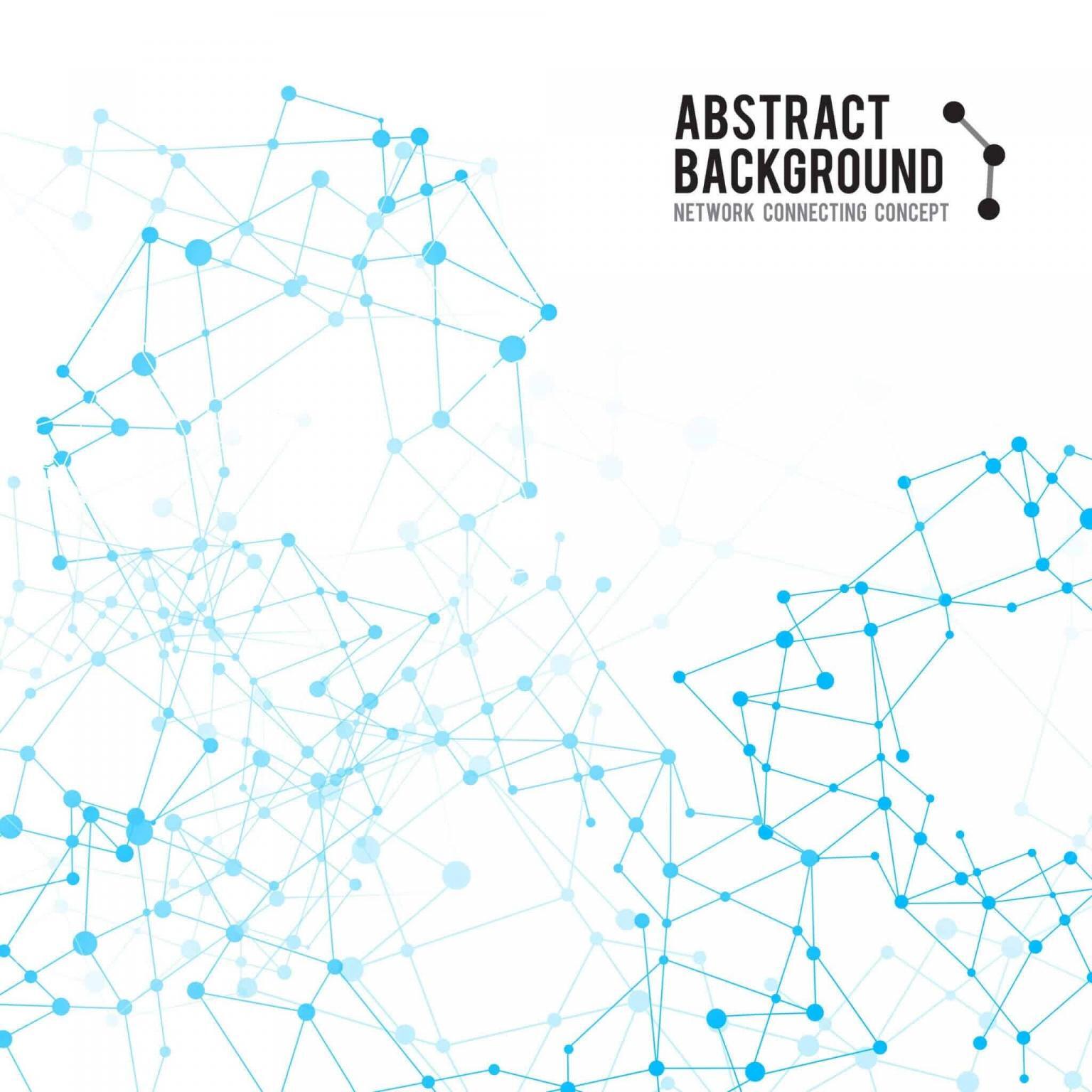Abstract background network connect concept
